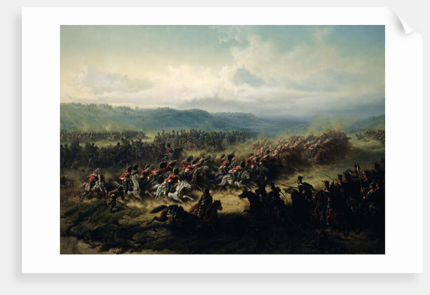 Charge of the Light Brigade, 25th October 1854 by Friedrich Kaiser