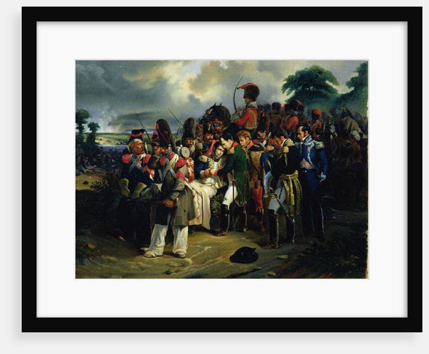Napoleon bidding farewell to Marshal Jean Lannes, 1858 by Dorian