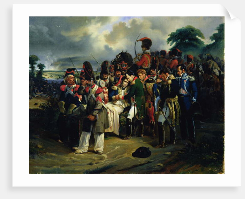 Napoleon bidding farewell to Marshal Jean Lannes, 1858 by Dorian