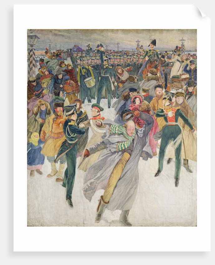 The Decembrist Revolt by Dmitri Nikolayevich Kardovsky