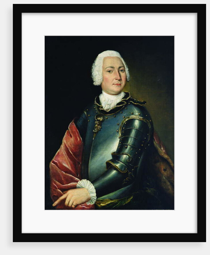 Portrait of Count Ernst Christoph von Manteuffel by Lucas Conrad Pfanzelt