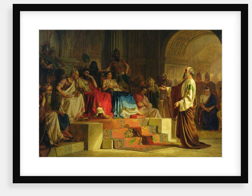 Trial of the Apostle Paul by Nikolai K. Bodarevski