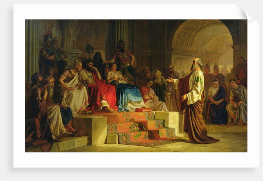 Trial of the Apostle Paul by Nikolai K. Bodarevski
