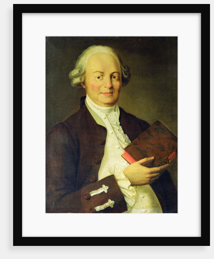 Portrait of Vasili K. Trediakovsky by School Russian
