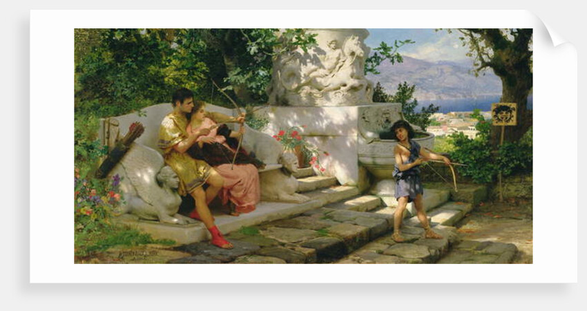 A dangerous lesson by Hendrik Siemiradzki