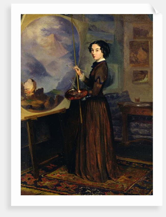 Self Portrait by Sofia Vasiyevna Sukhova-Kobylina