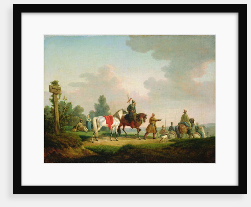 The Partisans in 1812, 1820 by Bernard Edouard Swebach