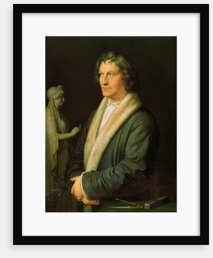 Portrait of the sculptor Bertel Thorvaldsen, 1823 by Karl Joseph Begas
