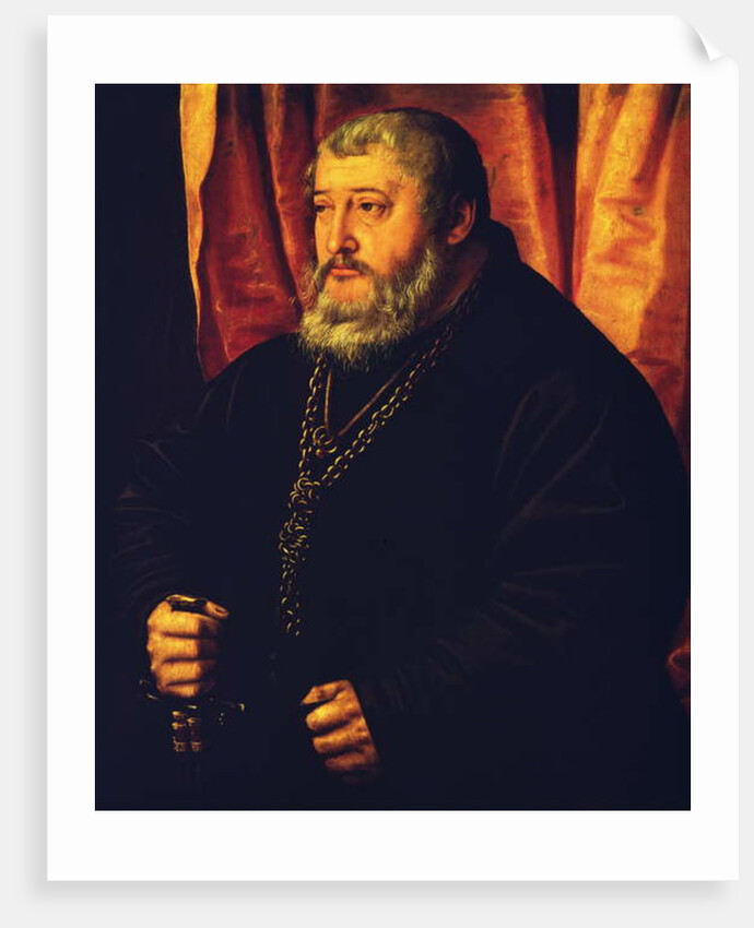 Portrait of the Elector Palatine Otto Henry, 1543 by Georg Pencz