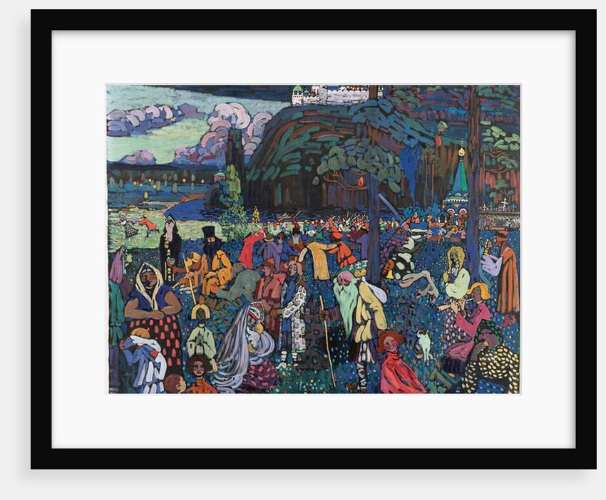 Colourful Life 1907 by Wassily Kandinsky