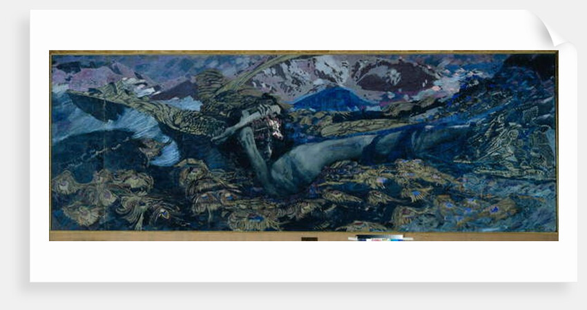 Demon Cast Down, 1902 by Mikhail Aleksandrovich Vrubel