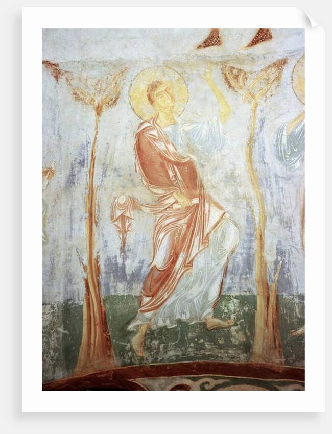 Thomas, the Apostle, Church of St George, Staraia Ladoga by Russian School