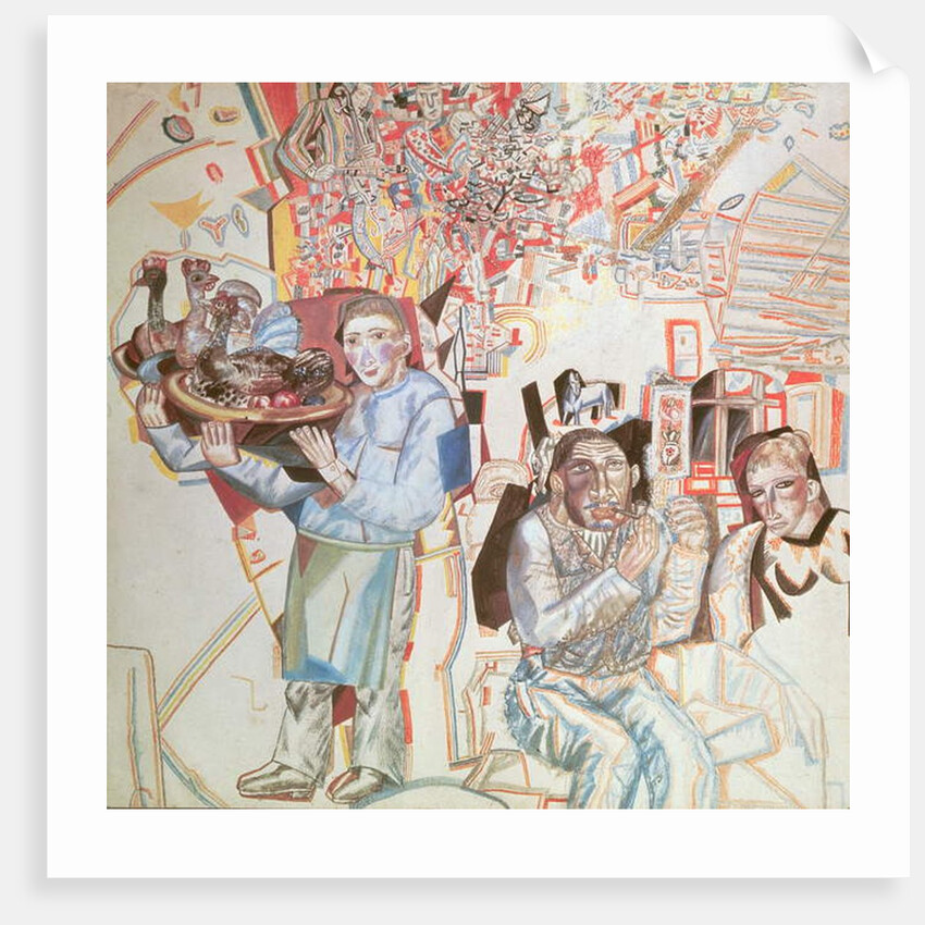 Restaurant by Pavel Nikolaevich Filonov