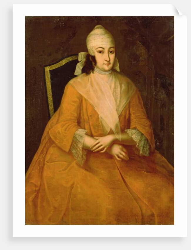 Portrait of Anna Leopoldovna by Ivan Yakovlevich Vishnyakov