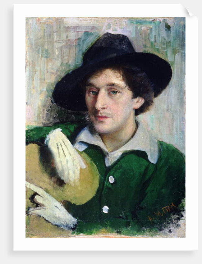 Portrait of Marc Chagall, c.1910 by Yuri Moiseyevich Pen