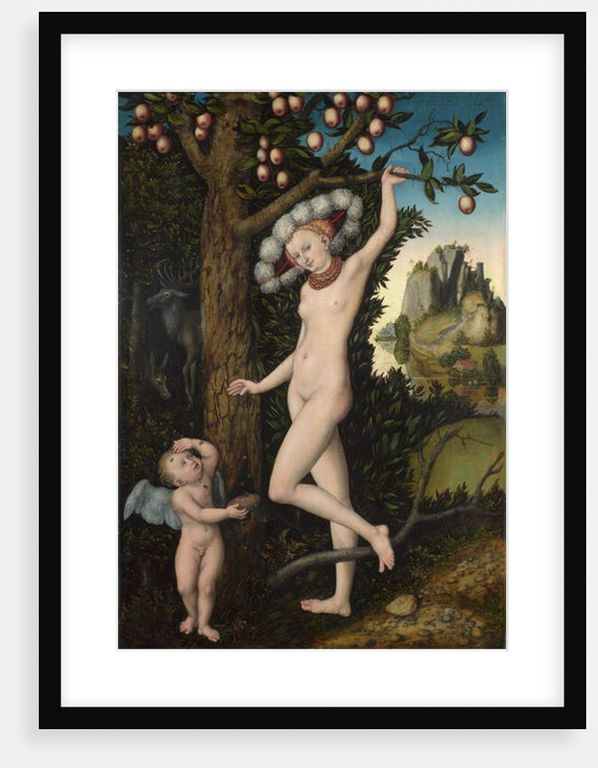 Venus and Cupid, c.1525 by Lucas the Elder Cranach