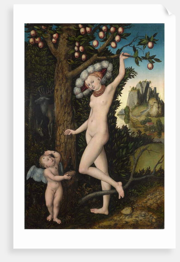 Venus and Cupid, c.1525 by Lucas the Elder Cranach