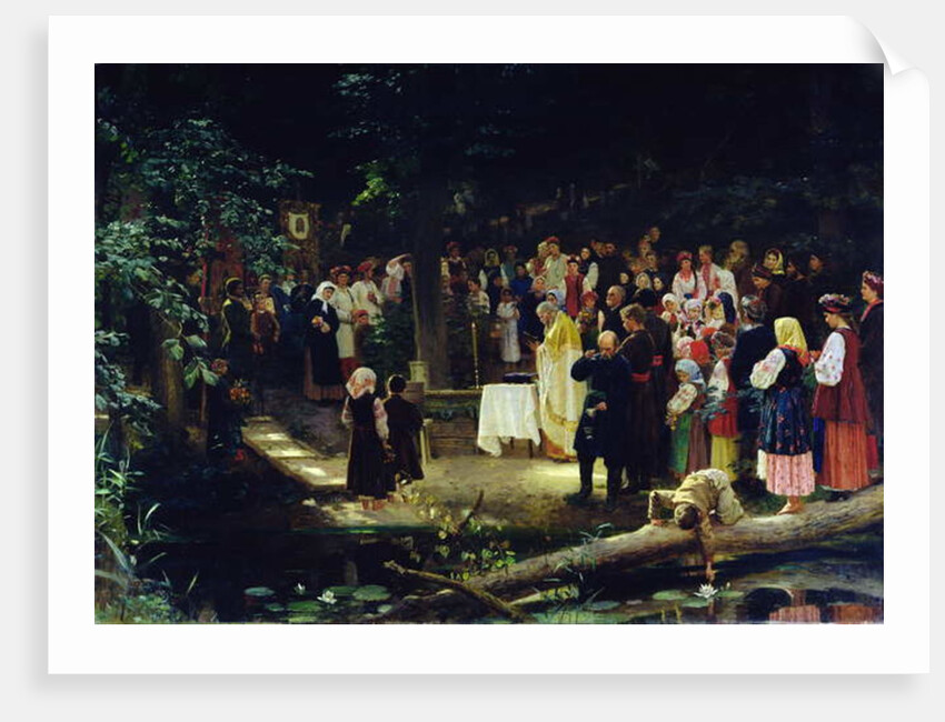 Feast of the Transfiguration of Our Lord in Ukraine by Nikolai K. Bodarevski