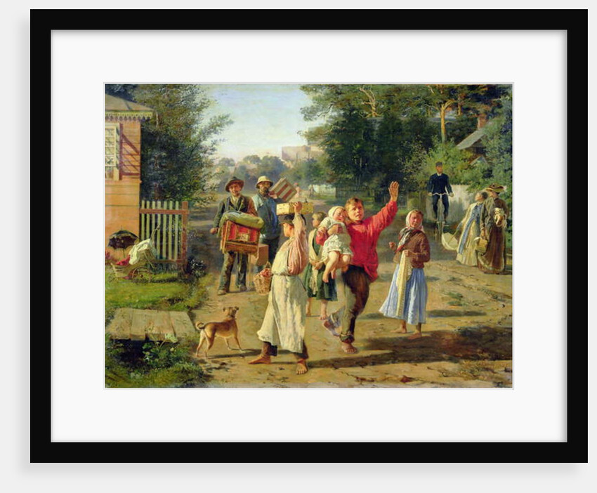 Petrushka is coming, 1888 by Aleksei Ivanovich Korzukhin