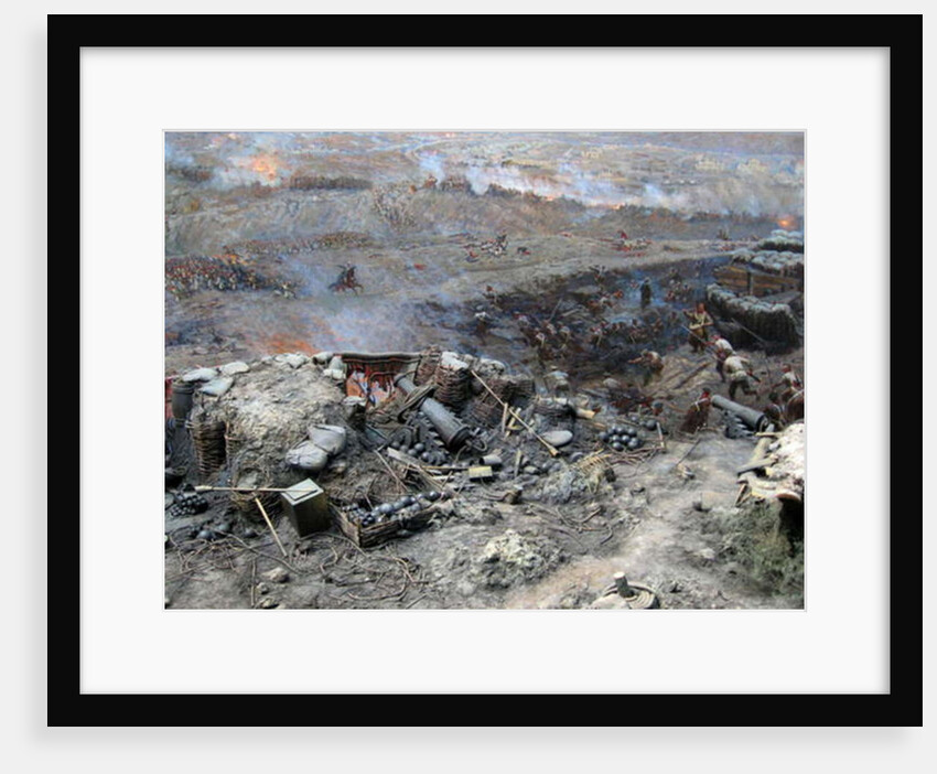 The Siege of Sevastopol Panorama by Franz Roubaud