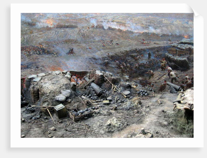 The Siege of Sevastopol Panorama by Franz Roubaud