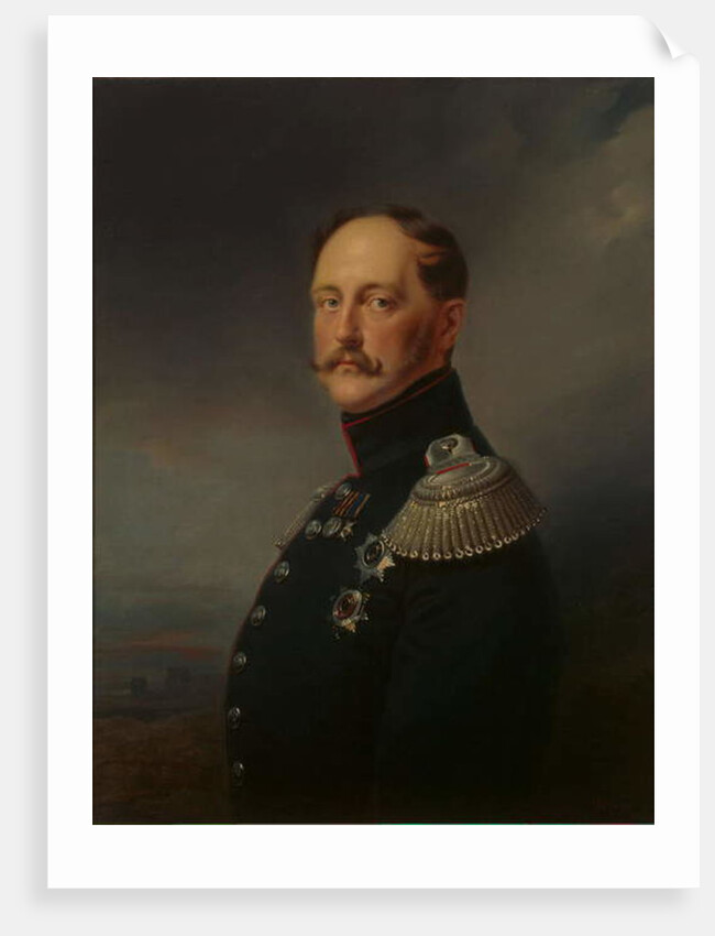 Nicholas I, 1852 by Franz Kruger