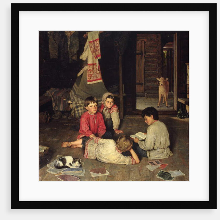 A New Fairy Tale, 1891 by Nikolai Petrovich Bogdanov-Belsky