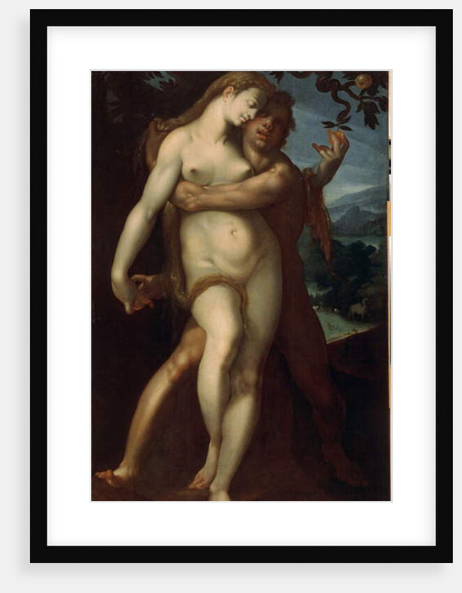 Adam and Eve, 1593-95 by Bartholomaeus Spranger