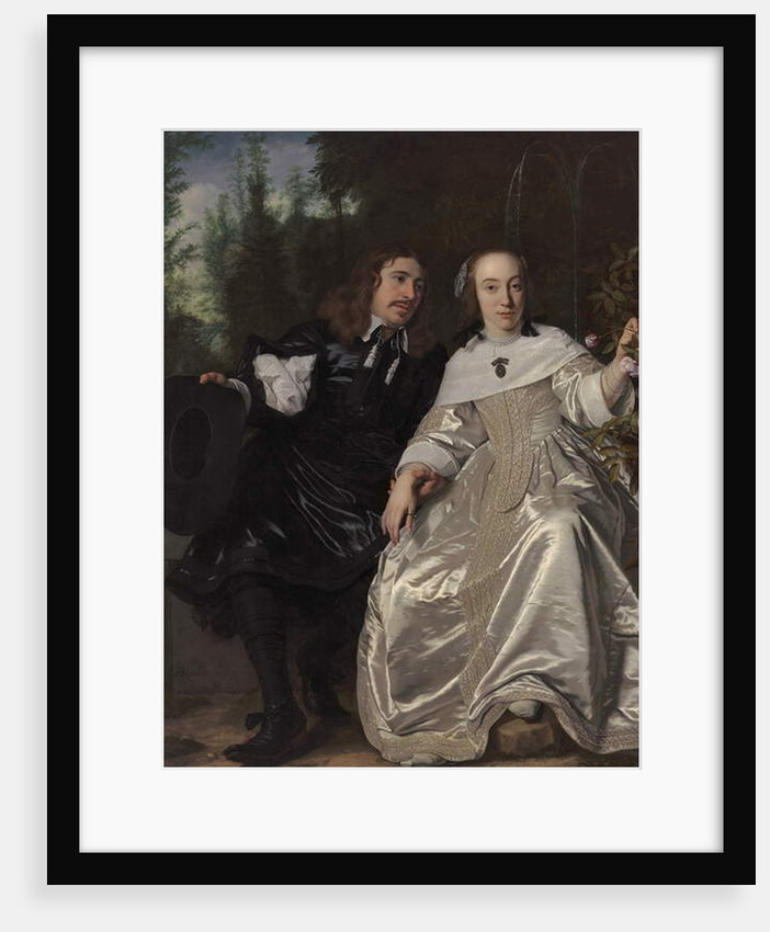 Abraham del Court and his wife Maria de Kaersgieter, 1654 by Bartolomeus van der Helst