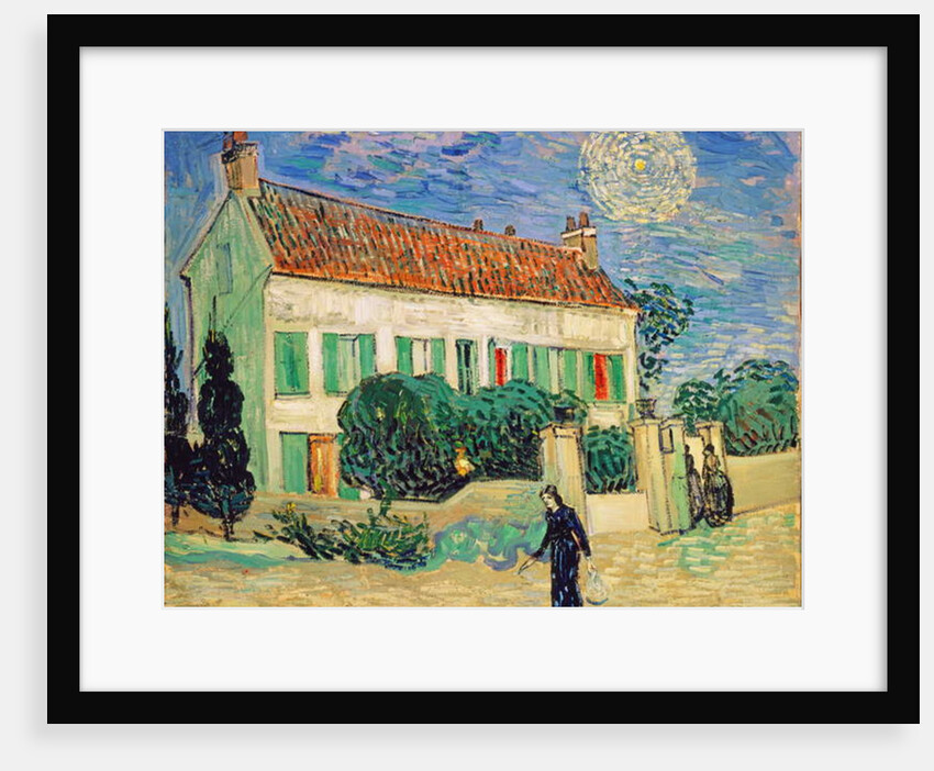 White House at Night, 1890 by Vincent van Gogh