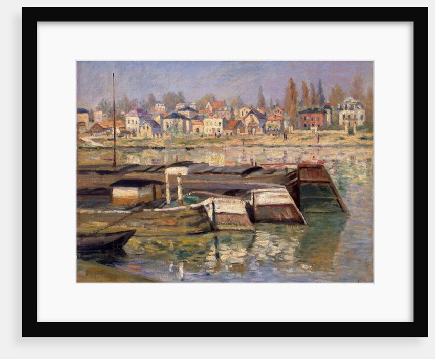 Seine at Asnieres, 1873 by Claude Monet