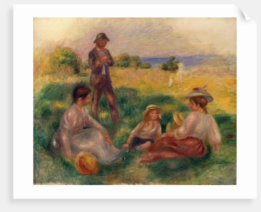 Party in the Country at Berneval, 1898 by Pierre Auguste Renoir