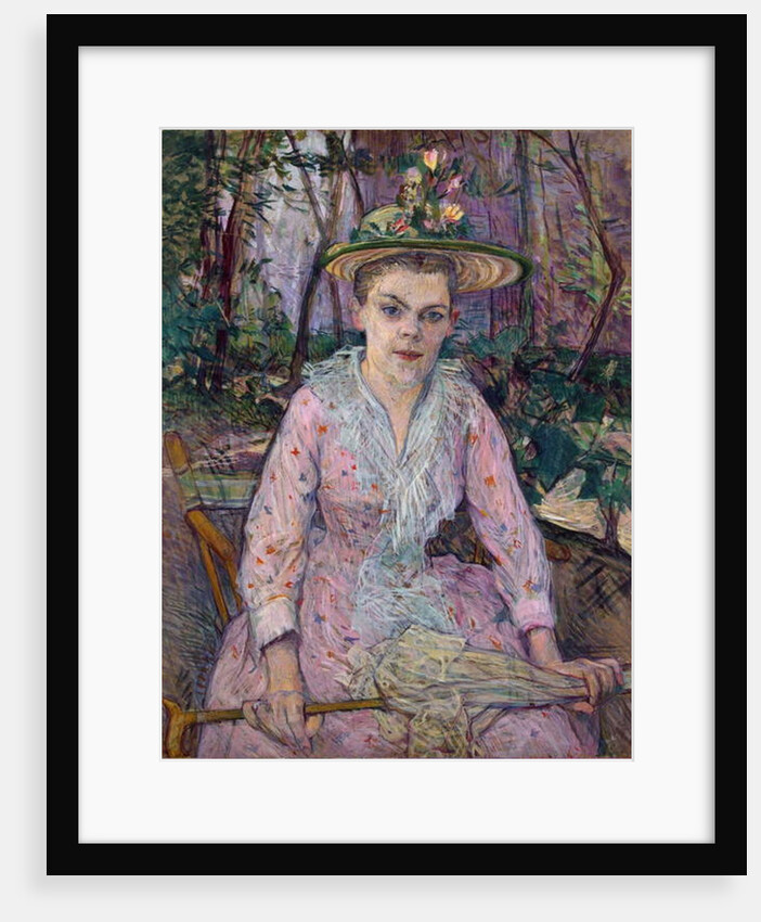 Woman with an Umbrella, 1889 by Henri de Toulouse-Lautrec