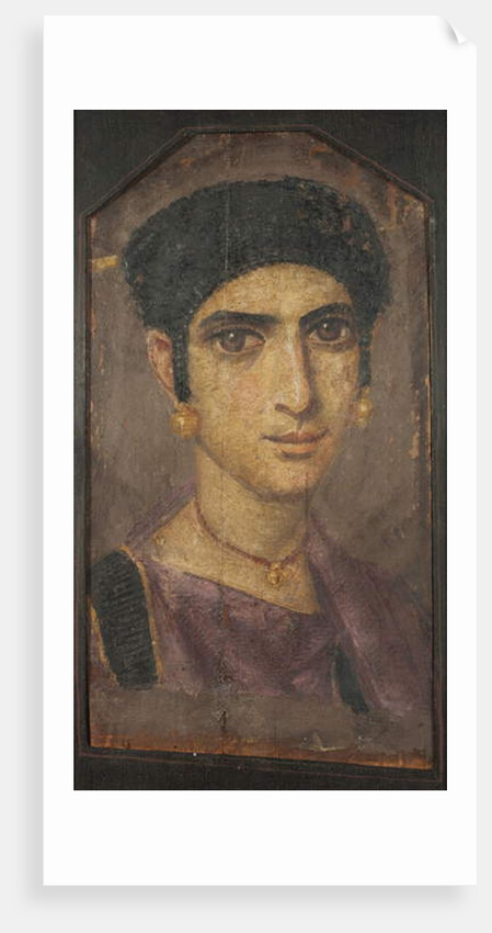 Portrait of a young lady, from Fayum, 2nd century AD by Roman Period Egyptian