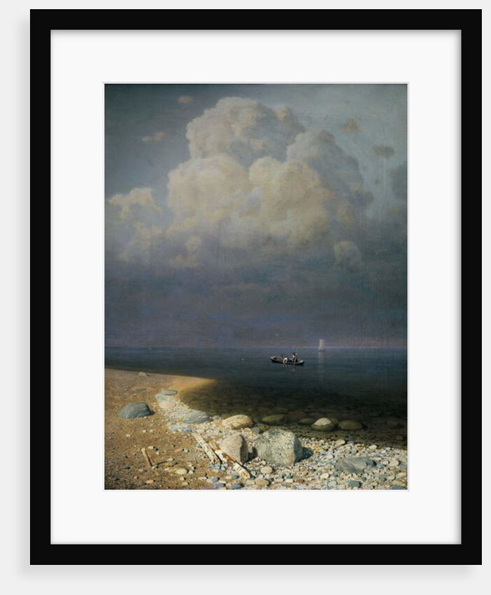 Lake Ladoga, 1873 by Arkhip Ivanovich Kuindzhi