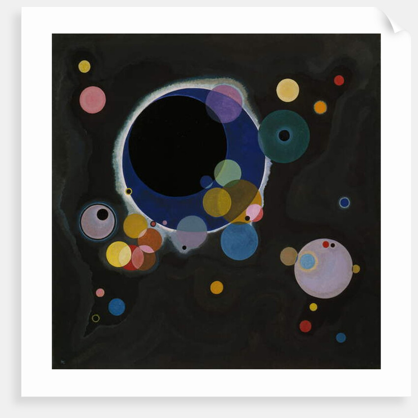 Several Circles, 1926 by Wassily Kandinsky