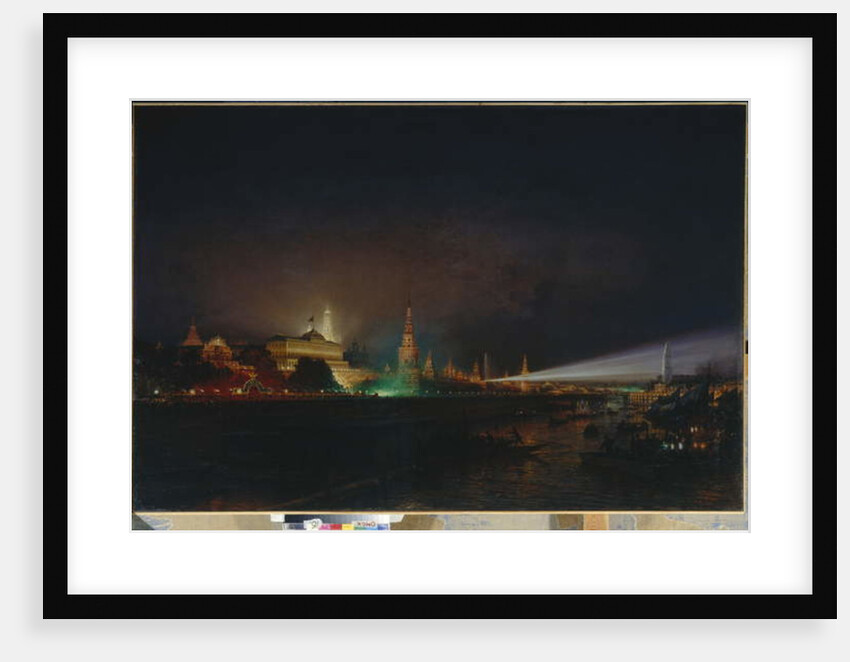 Illumination of the Kremlin, 1883 by Aleksei Petrovich Bogolyubov