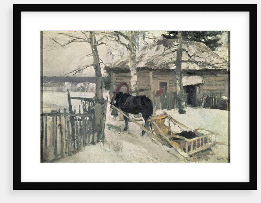 Winter, 1894 by Konstantin Alekseevich Korovin