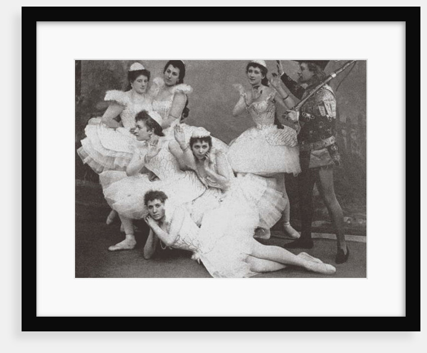 Swan Lake, Mariinsky Theatre, 1895 by Russian Photographer