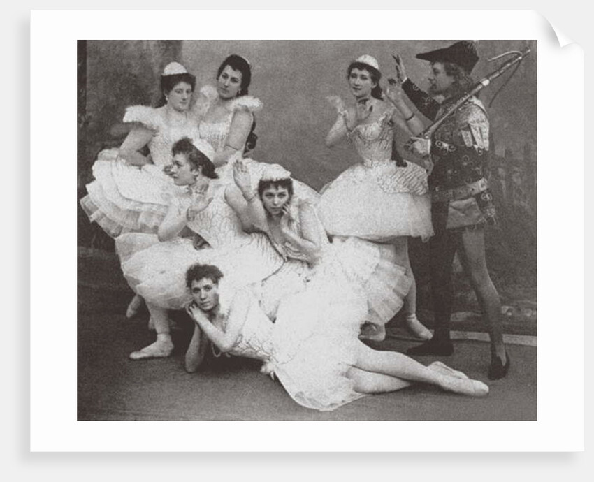 Swan Lake, Mariinsky Theatre, 1895 by Russian Photographer
