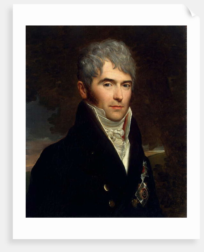 Count Viktor Pavlovich Kochubey, 1809 by Francois Pascal Simon Baron Gerard