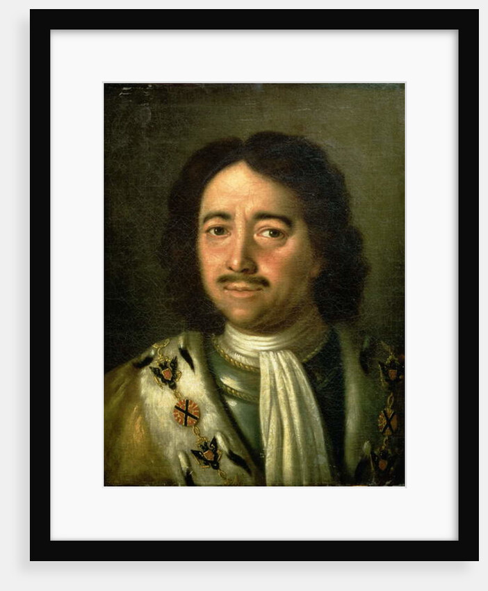 Portrait of Tsar Peter I the Great 1772 by Alexei Petrovich Antropov