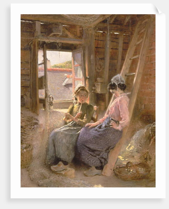 Two Breton Women, 1904 by Konstantin Egorovich Makovsky