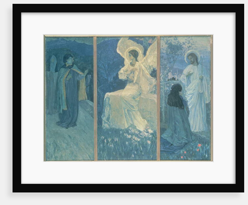 The Resurrection Triptych, 1922 by Mikhail Vasilievich Nesterov