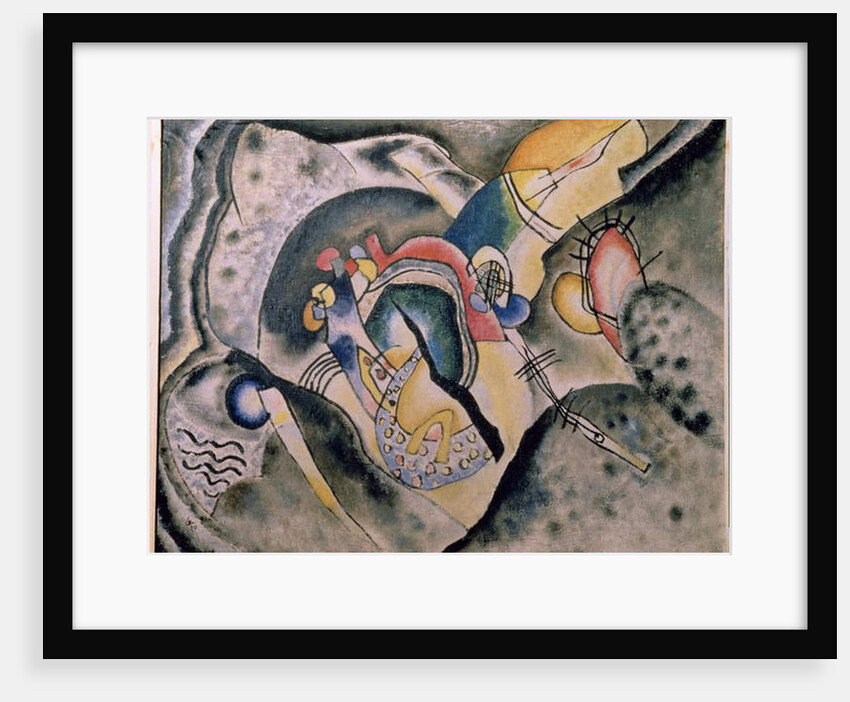 The Black Stroke, 1920 by Wassily Kandinsky