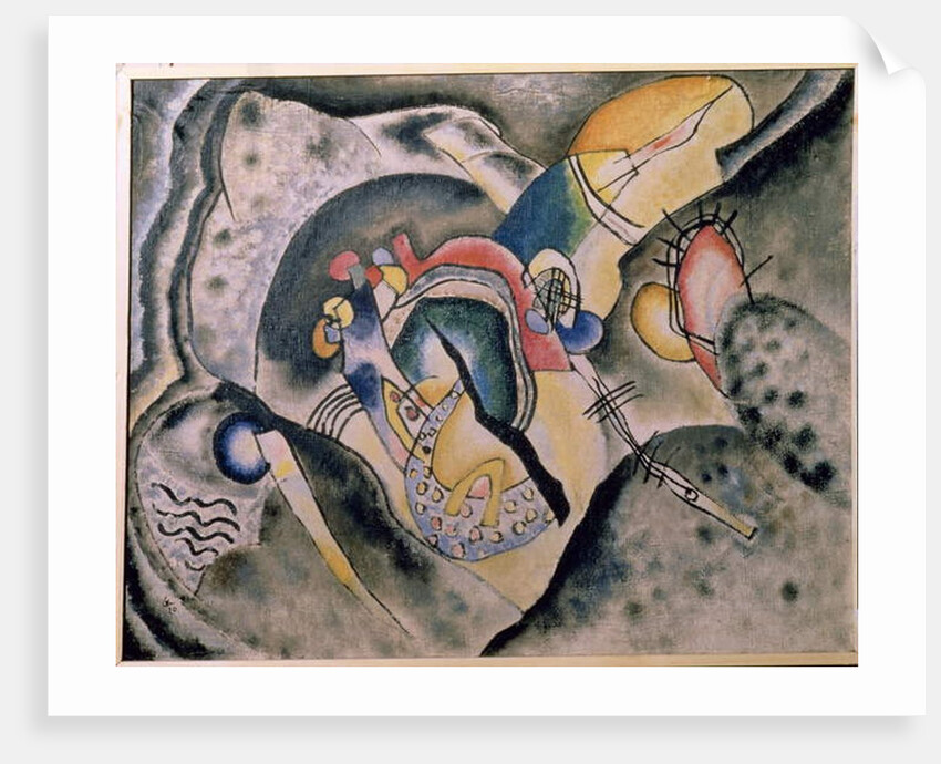 The Black Stroke, 1920 by Wassily Kandinsky