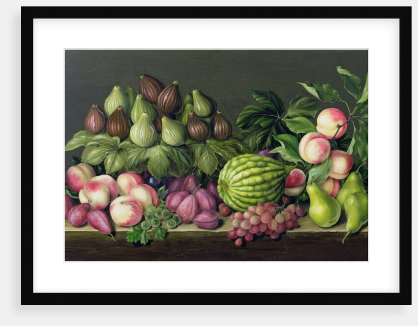 Figs, melon and gooseberries, 1998 by Amelia Kleiser