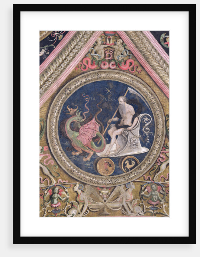 Saturn by Pietro Perugino