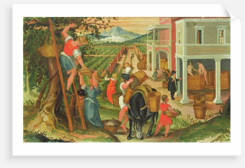 October by Cristoforo Rustici