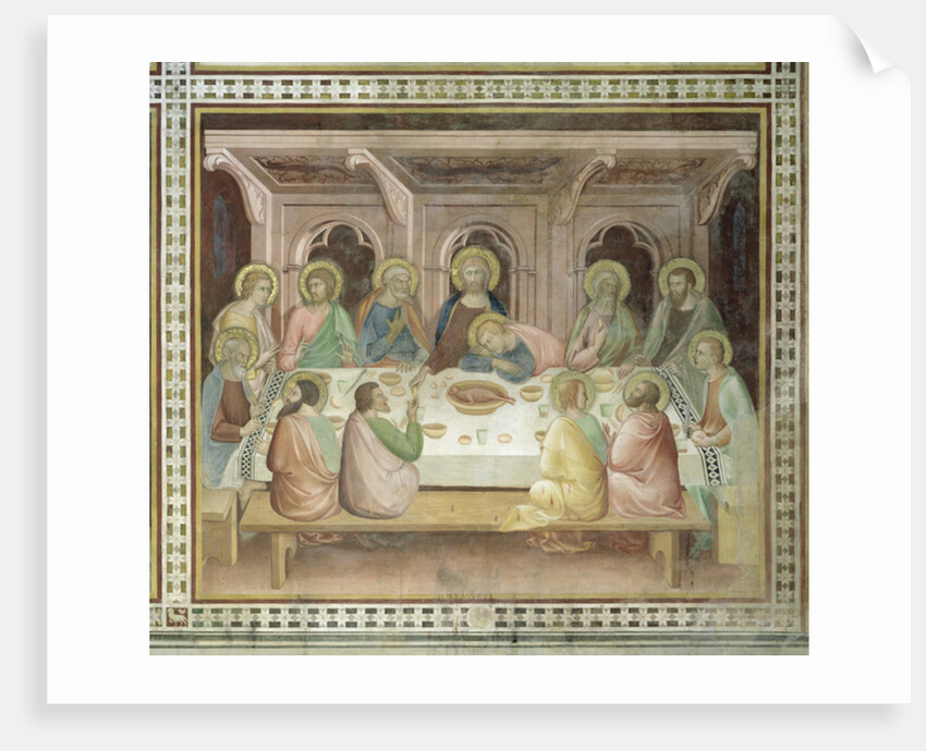 The Last Supper by Barna da Siena